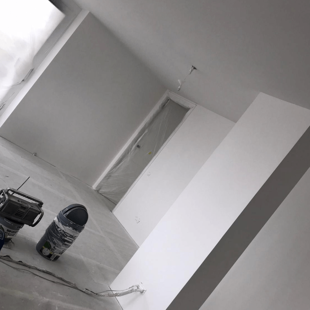 muur renovatie stukador